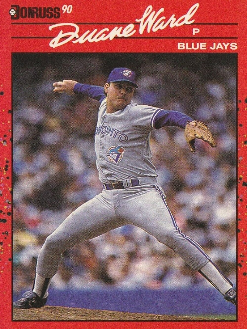 Duane Ward - Donruss 90 MLB Baseball Card